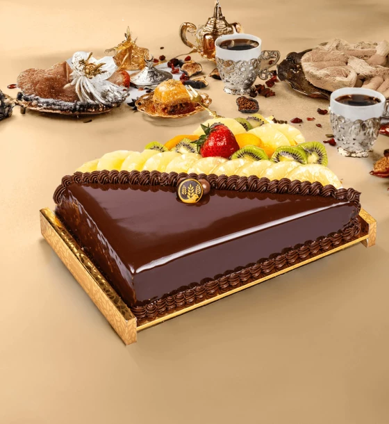 كيكة برنسيسة فواكه